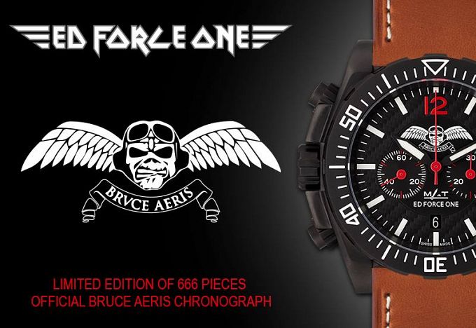 Matwatches lanza el cronografo oficial de Bruce Aeris. || Iron Maiden España |